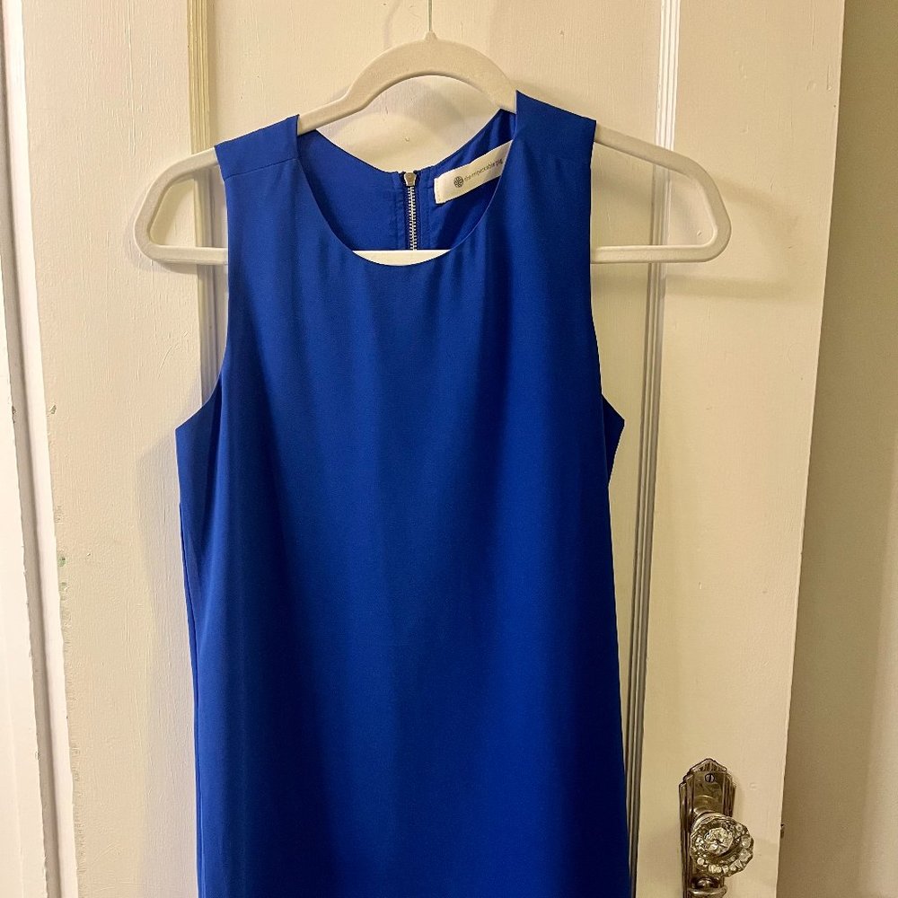 Blue cocktail dress